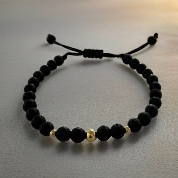 Volcanic Stones and 18K Gold - Bracelet