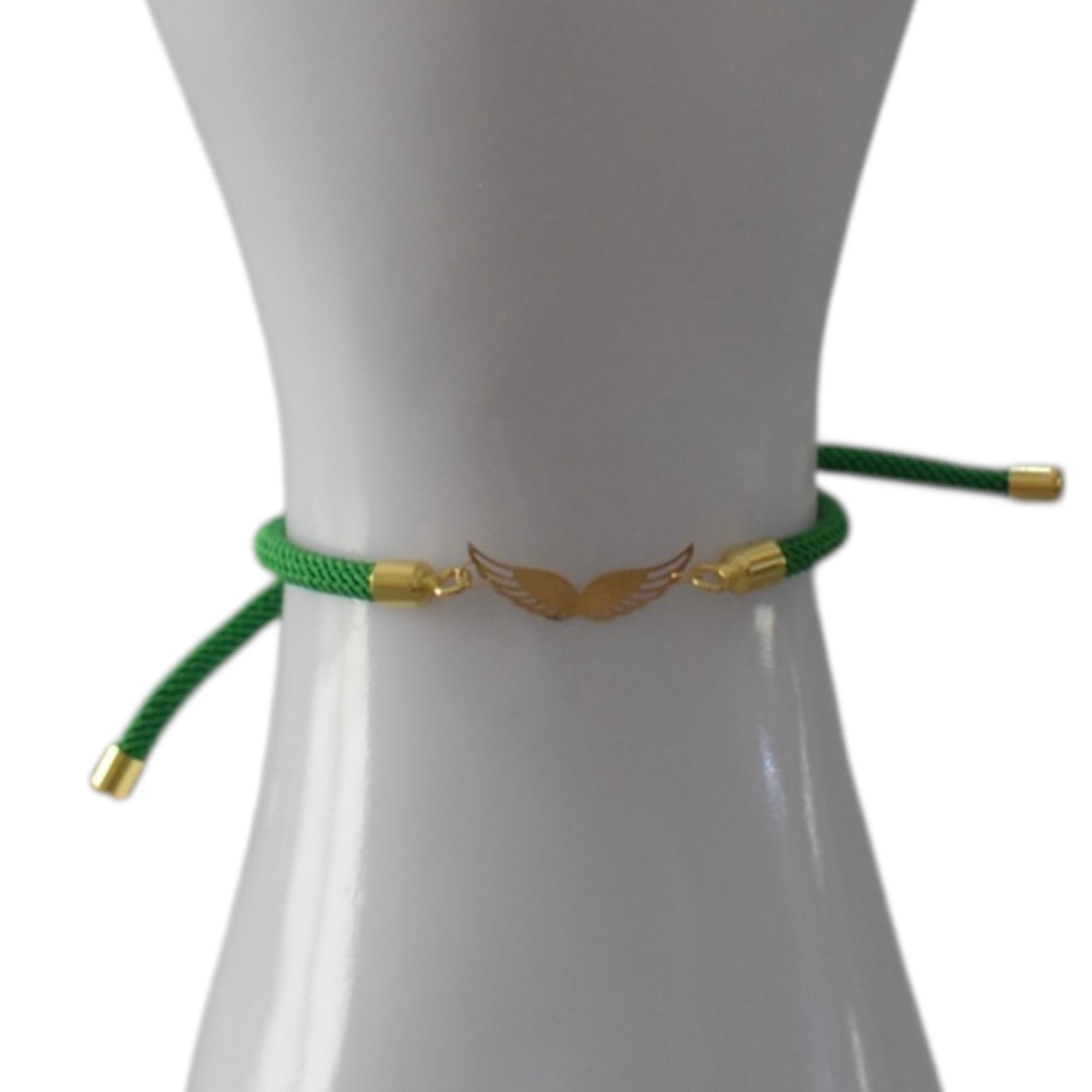 Rope Bracelet with 18K Gold Motif