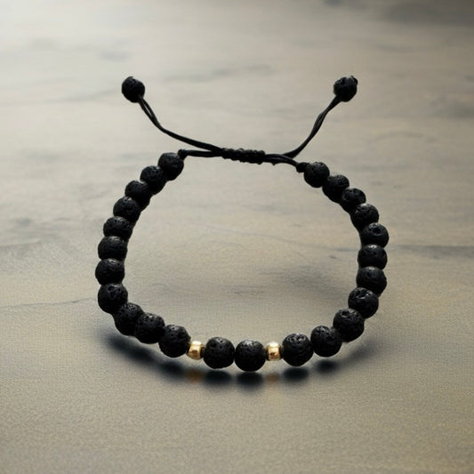 Volcanic Stones and 18K Gold - Bracelet