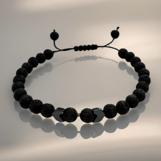 Volcanic Stones and 18K Gold - Bracelet