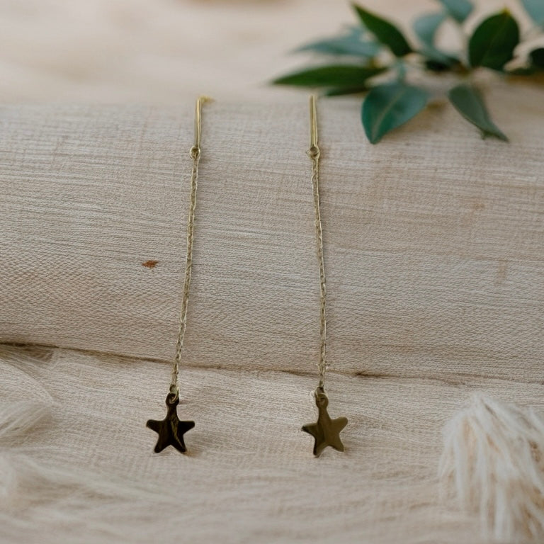 18K Gold Earrings