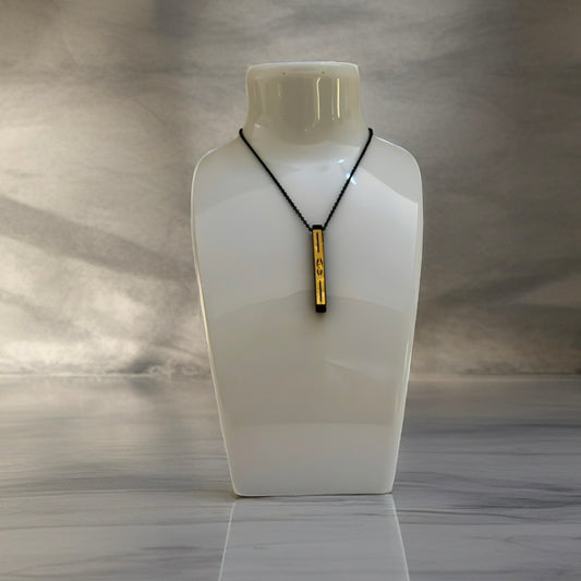 Black Metal Chain Necklace